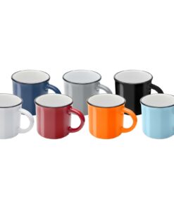 Bari Keramiktasse 240 ml mit glänzender Oberfläche 9 10084401 G1