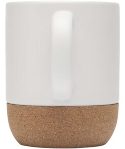 Bari 300 ml Sublimation Keramiktasse mit Korkdetails weiss 7 10084601 B1