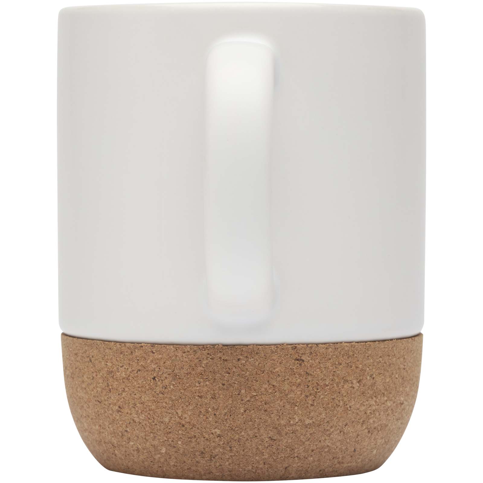 Bari 300 ml Sublimation Keramiktasse mit Korkdetails weiss 5 Bari 300 ml Sublimation Keramiktasse mit Korkdetails weiss – Bild 3