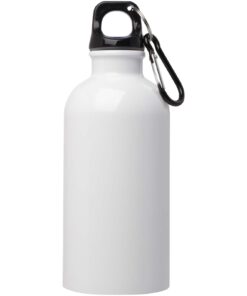 Alternative view of Oregon 400 ml RCS-zertifizierte, einwandige Trinkflasche aus Edelstahl mit Karabinerhaken