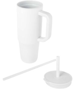 Brady 900 ml RCS-zertifizierter Isolierbecher mit Silikon Trinkhalm 9 10086701 E1