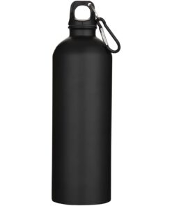 Alternative view of Oregon 750 ml matte RCS-zertifizierte, einwandige Trinkflasche aus recyceltem Edelstahl mit Karabinerhaken