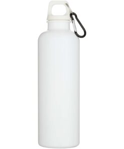 Alternative view of Oregon 750 ml einfarbige RS-zertifizierte Wasserflasche aus recyceltem Kunststoff mit Karabinerhaken
