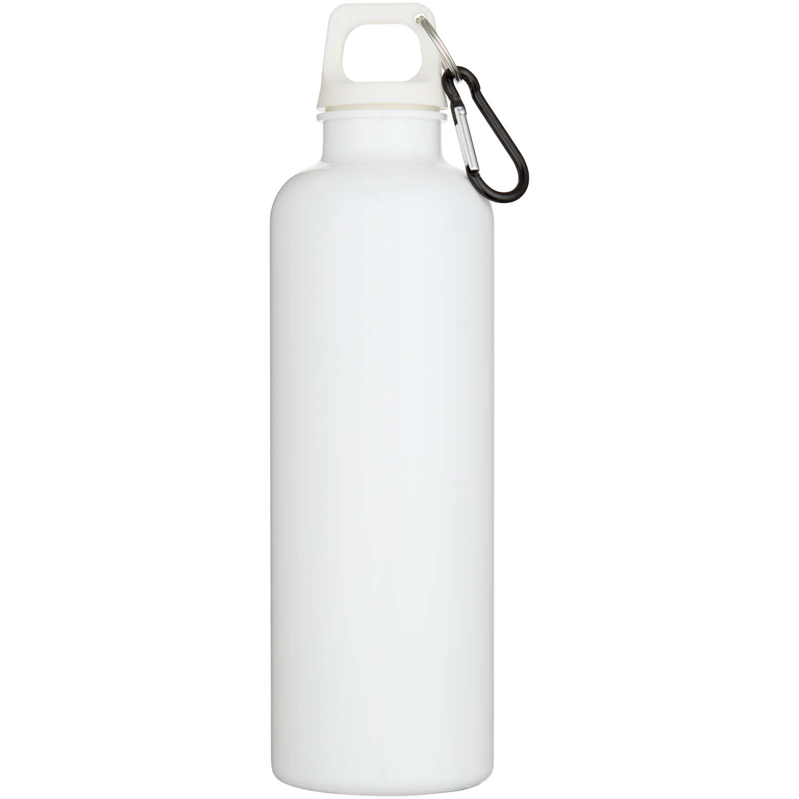 Oregon 750 ml einfarbige RS-zertifizierte Wasserflasche aus recyceltem Kunststoff mit Karabinerhaken 4 Oregon 750 ml einfarbige RS-zertifizierte Wasserflasche aus recyceltem Kunststoff mit Karabinerhaken – Bild 2