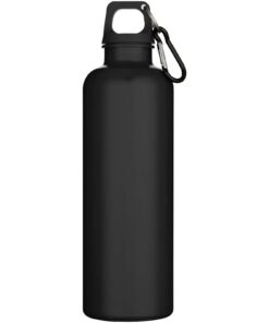 Alternative view of Oregon 750 ml einfarbige RS-zertifizierte Wasserflasche aus recyceltem Kunststoff mit Karabinerhaken