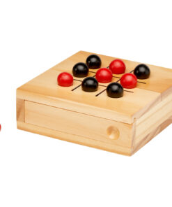 Home 22 Strobus Tic-Tac-Toe Spiel aus Holz