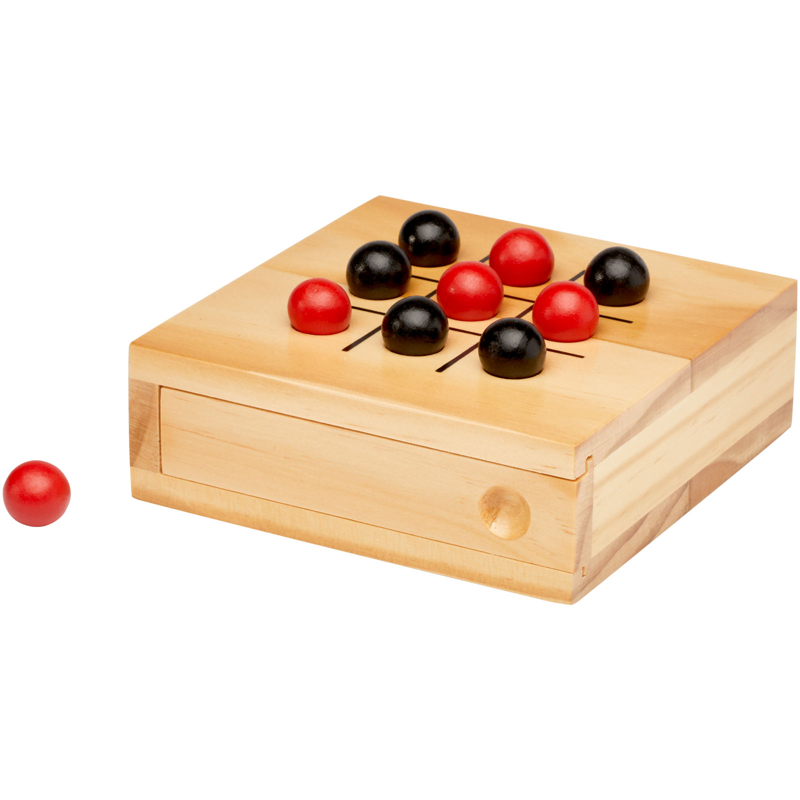 Strobus Tic-Tac-Toe Spiel aus Holz natur 3 Strobus Tic-Tac-Toe Spiel aus Holz