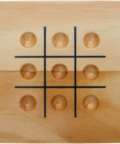 Alternative view of Strobus Tic-Tac-Toe Spiel aus Holz natur