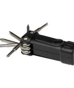 Home 30 Octo 8-in-1 Schraubenzieher-Set aus recyceltem RCS Kunststoff mit Taschenlampe