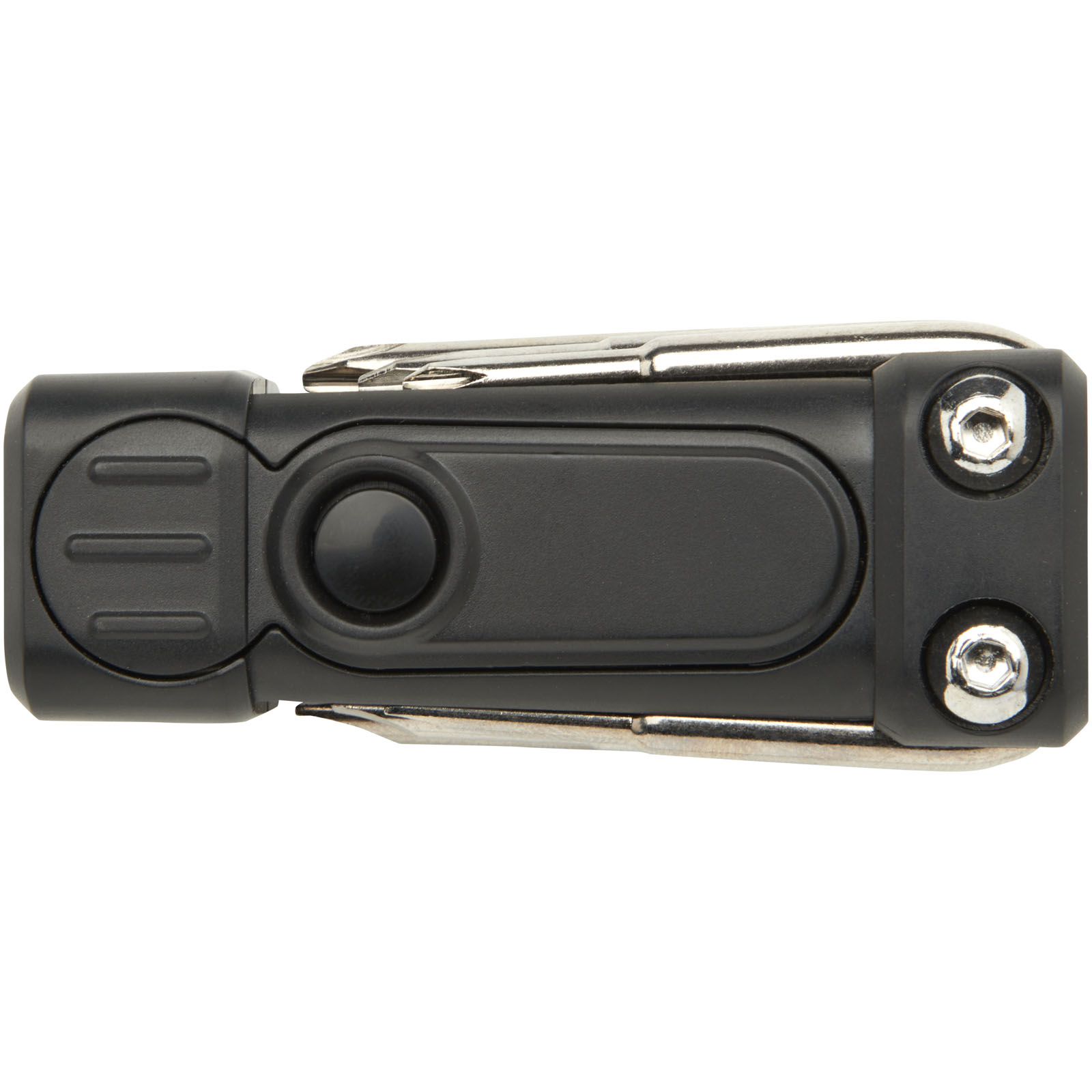 Octo 8-in-1 Schraubenzieher-Set aus recyceltem RCS Kunststoff mit Taschenlampe schwarz 4 Octo 8-in-1 Schraubenzieher-Set aus recyceltem RCS Kunststoff mit Taschenlampe schwarz – Bild 2