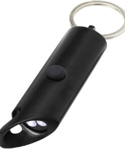Flare IPX-LED-Lampe und Flaschenöffner aus recyceltem Aluminium mit Schlüsselanhänger