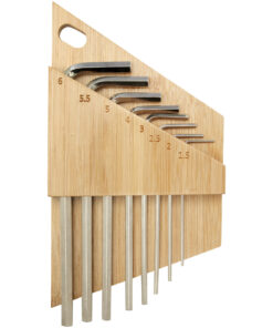 Allen Inbusschlüsselsatz aus Bambus natur 9 10457606 F1
