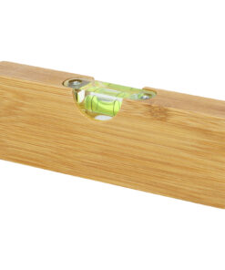 Flush Wasserwaage aus Bambus mit Flaschenöffner