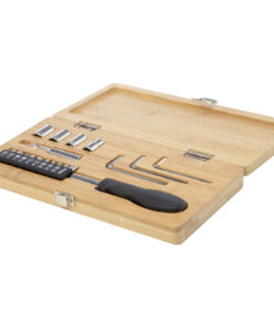 Rivet 19-teiliges Werkzeugset aus Bambus und recyceltem Kunststoff