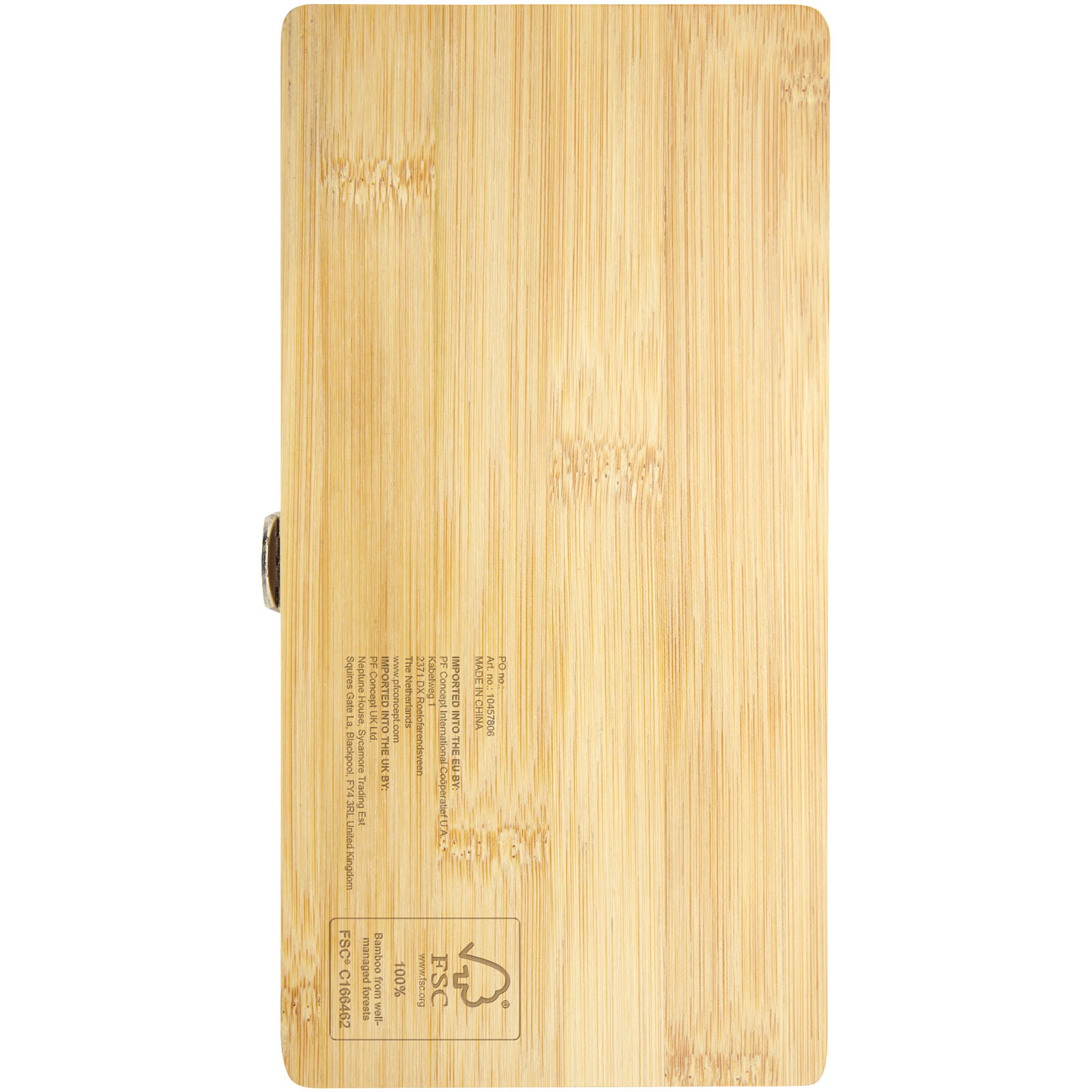 Rivet 19-teiliges Werkzeugset aus Bambus und recyceltem Kunststoff natur 5 Rivet 19-teiliges Werkzeugset aus Bambus und recyceltem Kunststoff natur – Bild 3