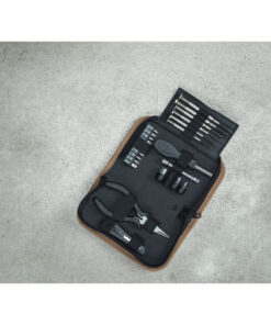 Spike 24-teiliges Werkzeugset aus recyceltem RCS Kunststoff mit Korketui natur 13 10457906 M1