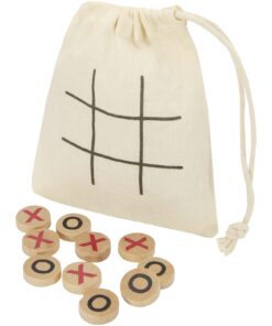 Whorl Tic-Tac-Toe Spiel aus Holz