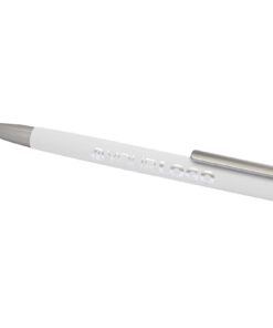 Ziguur Kugelschreiber aus recyceltem Aluminium (schwarze Mine) 12 10612901 E2