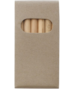 Alternative view of Ayola 6-teiliges Buntstiftset natur