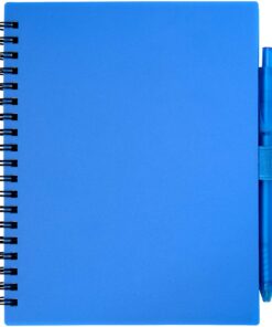 Alternative view of Niove Softcover Notizbuch aus recyceltem Kunststoff mit Kugelschreiber (blaue Mine)