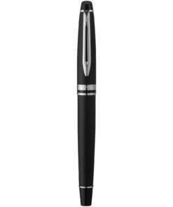 Waterman Expert Tintenroller (schwarze Mine) schwarz / silber 11 10650605 E2