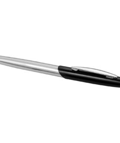 Geneva Stylus Kugelschreiber- und Tintenrollerset (blaue Mine) silber / schwarz 9 10667000 E1