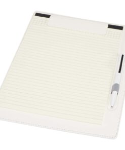 Clast A4 Klemmbrett mit Magnetverschluss und RCS recyceltem Kugelschreiber (schwarze Mine)