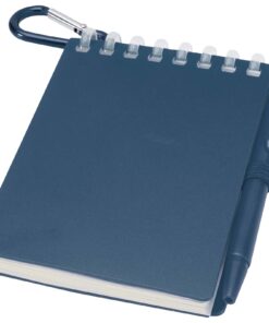 Lig Mini Recyceltes Outdoor-Softcover Notizbuch und Kugelschreiber Set (schwarze Mine)