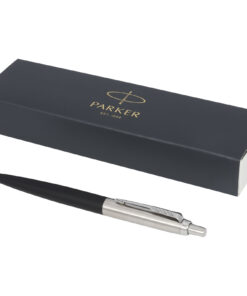 Parker Jotter XL matt mit Kugelschreiber mit Chromverzierung (blaue Mine)