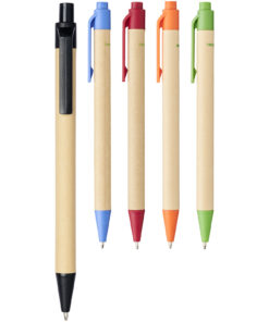 Berk Kugelschreiber aus recyceltem Karton und Mais (schwarze Mine) 15 10738400 G1