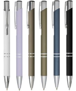 Moneta Soft Touch Druckkugelschreiber (schwarze Mine) 11 10743700 G1