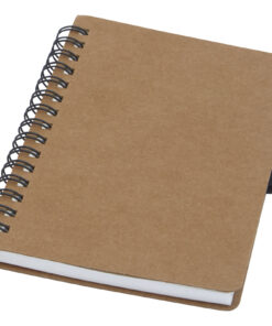 Cobble A6 Notizbuch mit Spiralbindung aus recyceltem Karton mit Steinpapier