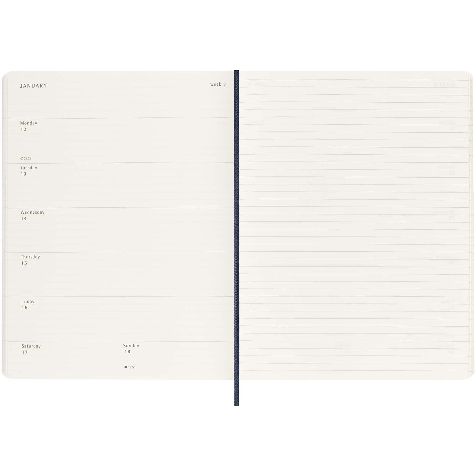 Moleskine Softcover 12 Monate Wochenkalender XL 8 Moleskine Softcover 12 Monate Wochenkalender XL – Bild 6