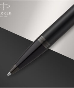 Parker IM achromatischer Kugelschreiber (blaue Mine) schwarz 9 10780190 E2