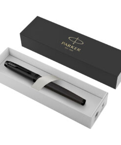 Parker IM achromatischer Tintenroller (schwarze Mine)