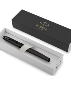 Alternative view of Parker IM achromatischer Tintenroller (schwarze Mine) schwarz