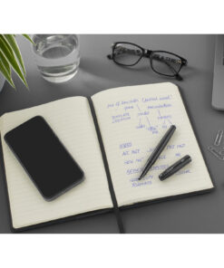 Parker IM achromatischer Tintenroller (schwarze Mine) schwarz 13 10780290 M1