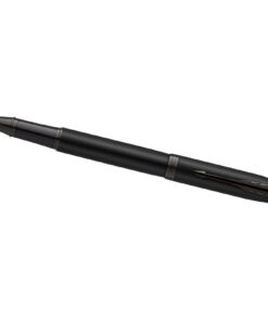 Parker IM achromatisches Kugelschreiber und Tintenroller Set mit Präsentbox (schwarze/blaue Mine) schwarz 12 10782082 E3