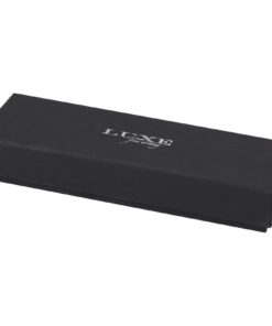 Lucetto Set mit Kugelschreiber und Tintenroller aus recyceltem Aluminium (schwarze Mine) 11 10783881 P1