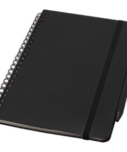 Home 24 Thalaasa A5 Hardcover Notizbuch mit Kugelschreiber (schwarze Mine)