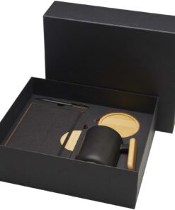 Laura A5 Hardcover Notizbuch und Kugelschreiber Set (schwarze Mine)