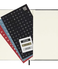 Moleskine Hardcover 12 Monate Tageskalender , Pocket-Format schwarz 11 10794690 E1