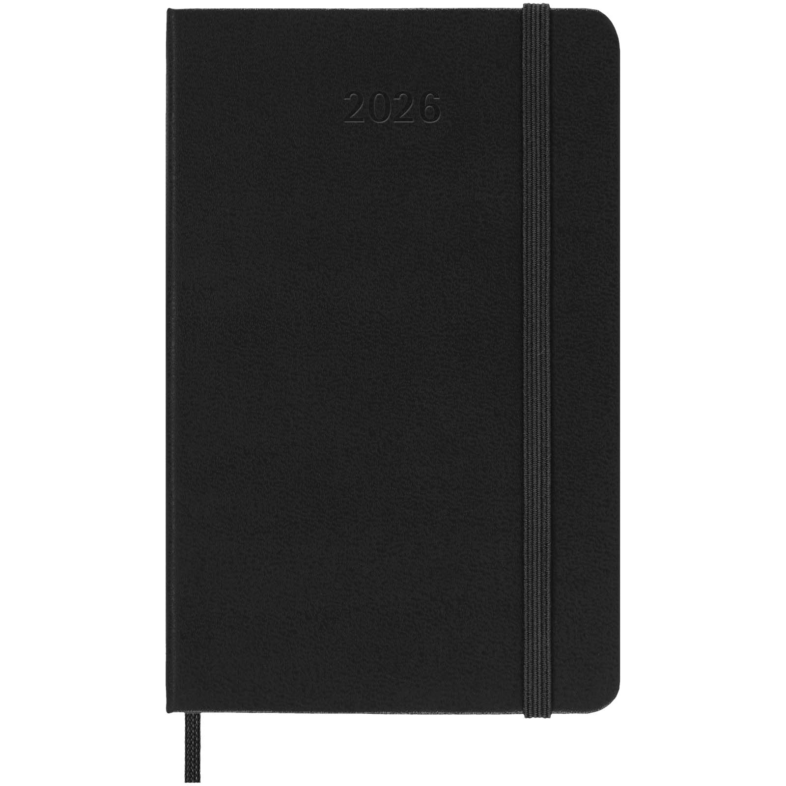 Moleskine Hardcover 12 Monate Tageskalender , Pocket-Format schwarz 4 Pocket-Format