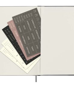 Moleskine Hardcover Wochenplaner L, undatiert schwarz 14 10795290 E3