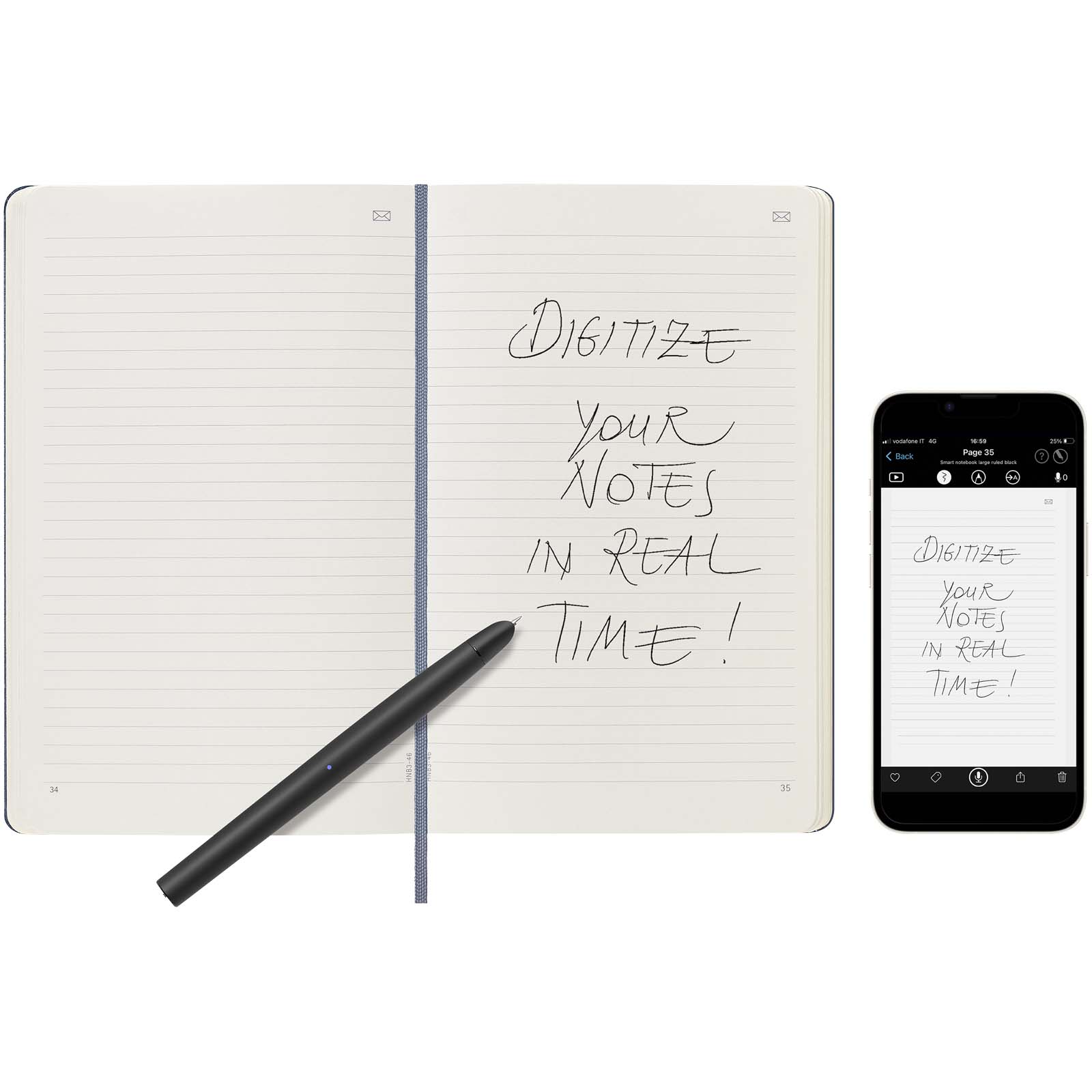 Moleskine Large Smart Notizbuch – liniert 9 Moleskine Large Smart Notizbuch – liniert – Bild 7