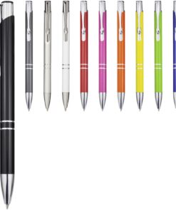 Moneta Kugelschreiber aus recyceltem Aluminium (blaue Mine) 9 10798401 G1