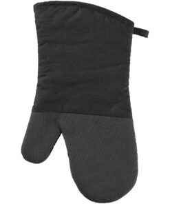 Alternative view of Maya Ofenhandschuh mit Silikongriff schwarz glänzend / schwarz