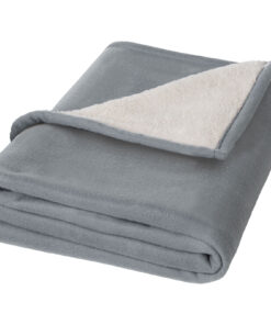 Springwood Decke aus weichem Fleece und Sherpa-Plaid