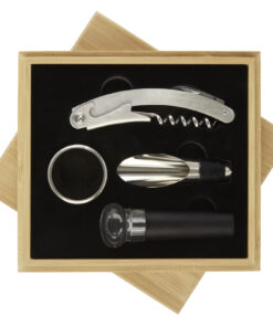 Syrat 4-teiliges Weinset natur / silber 8 11314706 E1