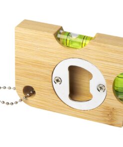 Levo Bambus Flaschenöffner mit Wasserwaage